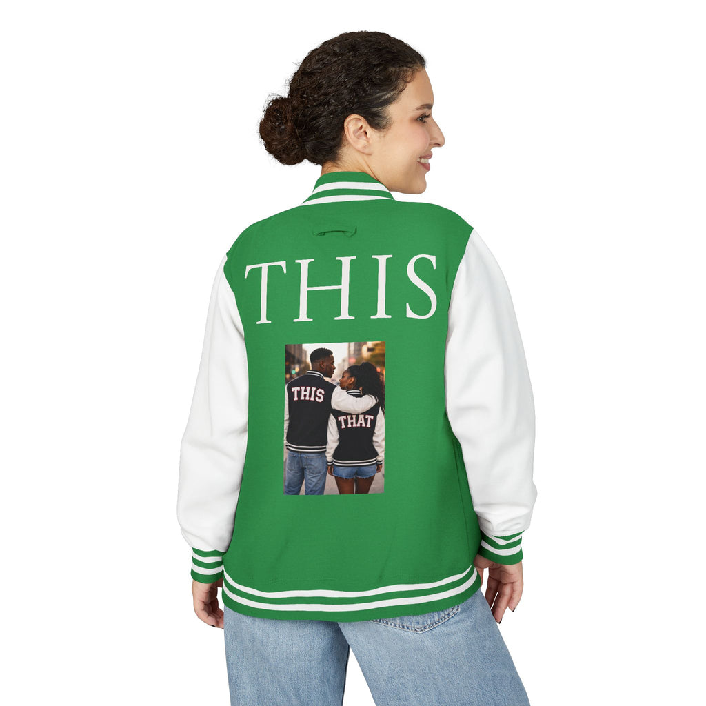 "This" Couple's Letterman Jacket