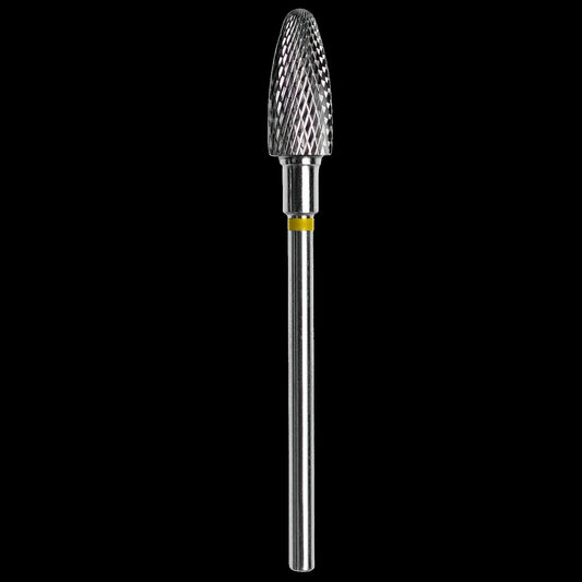 CARBIDE NAIL DRILL BIT, "CORN", YELLOW, HEAD DIAMETER 6/14MM (FT90Y060/14) (№78) - STALEKS™ by kvadrat store