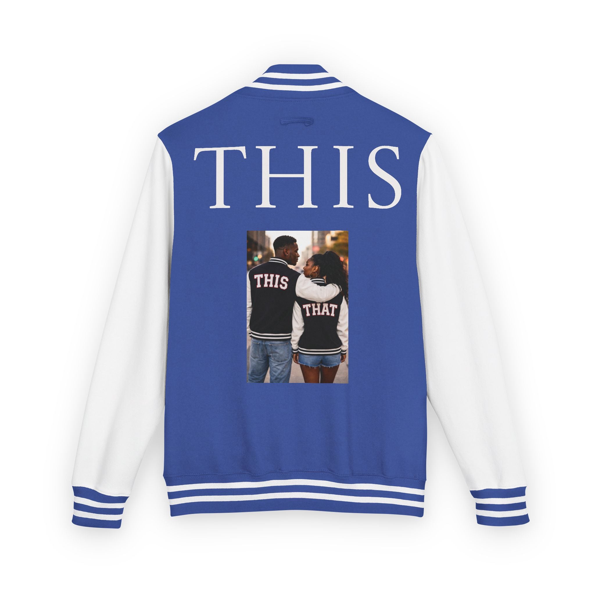 "This" Couple's Letterman Jacket