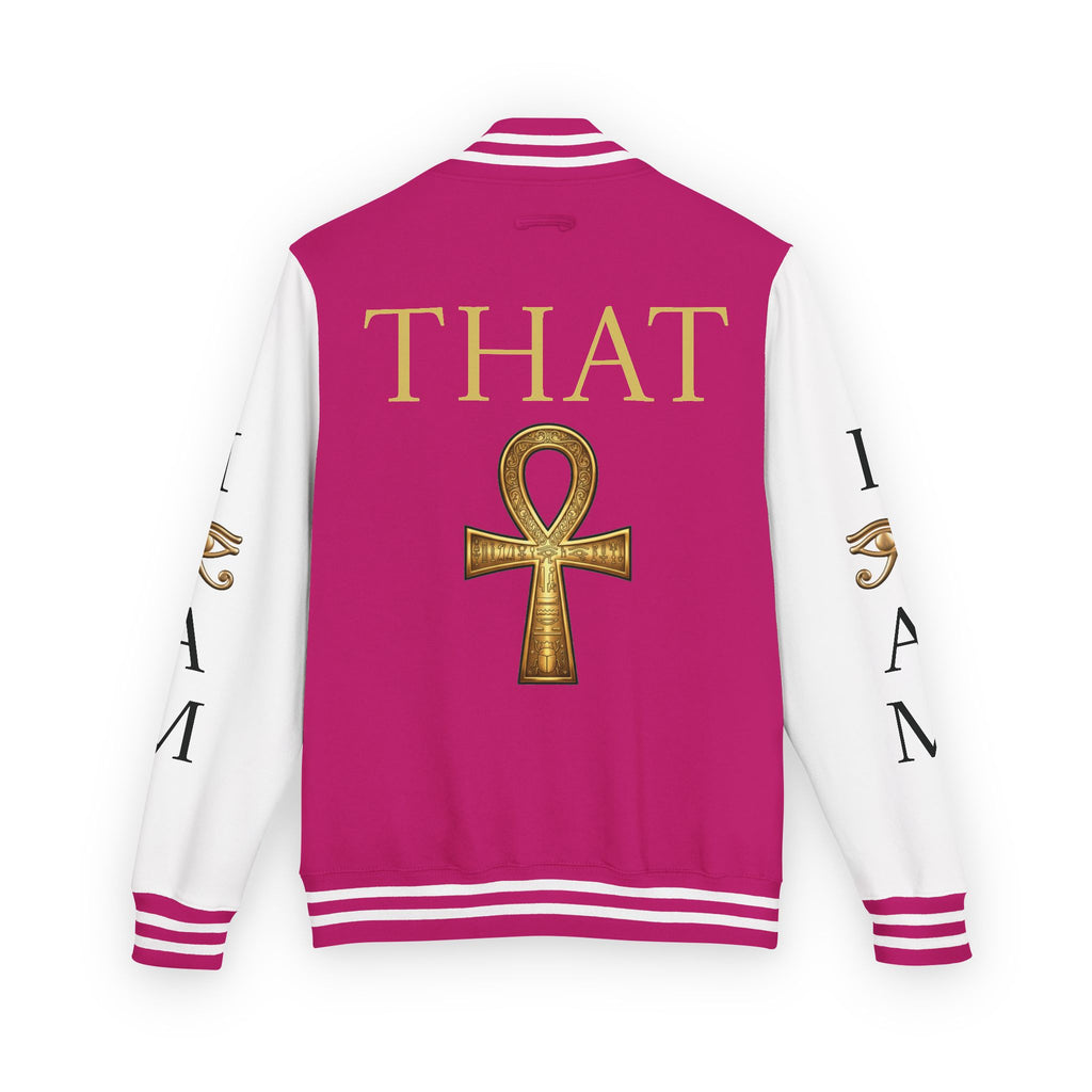 I Am That I Am Ankh Letterman Jacket