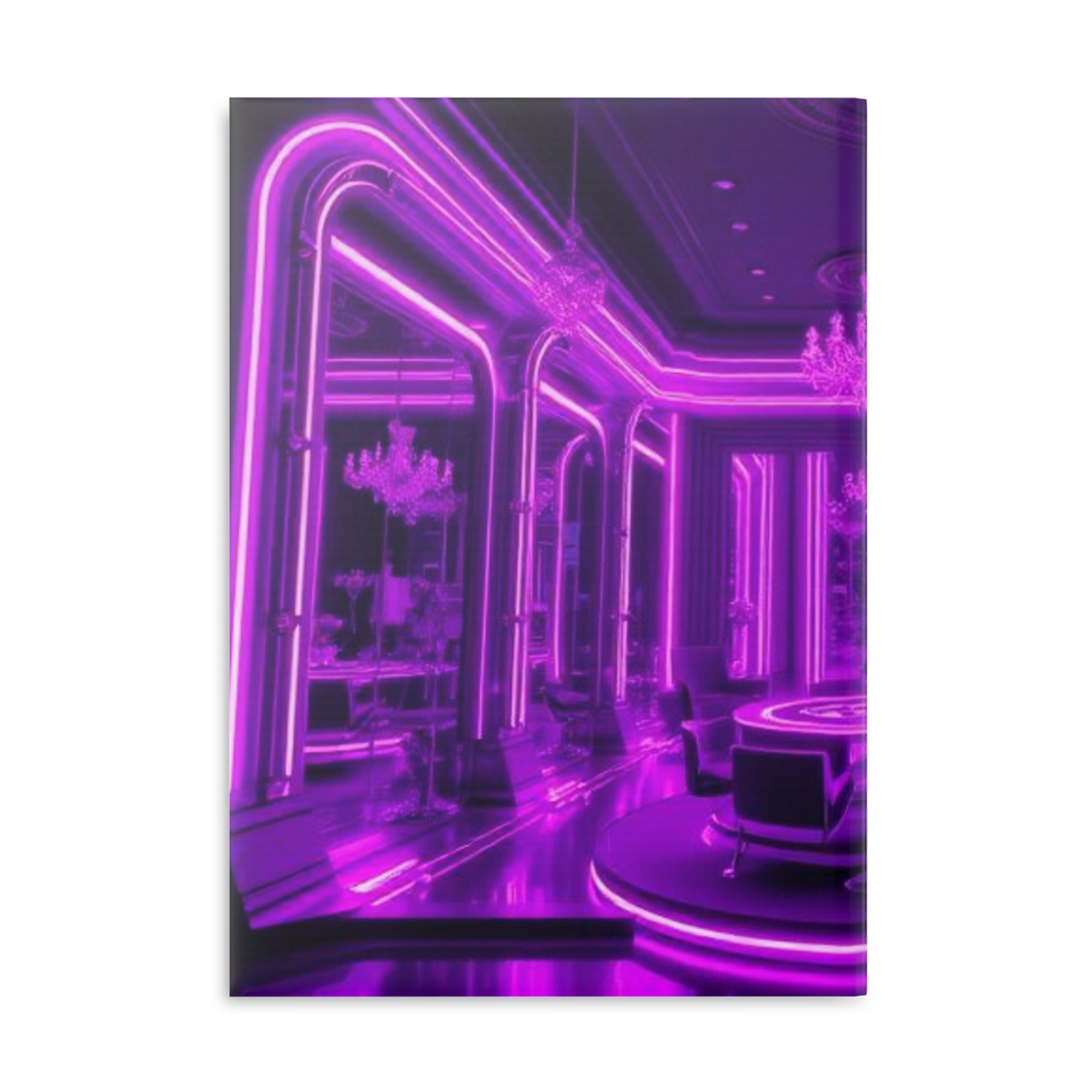 Royal Aura: Front Room Hardcover Notebook with Puffy Covers