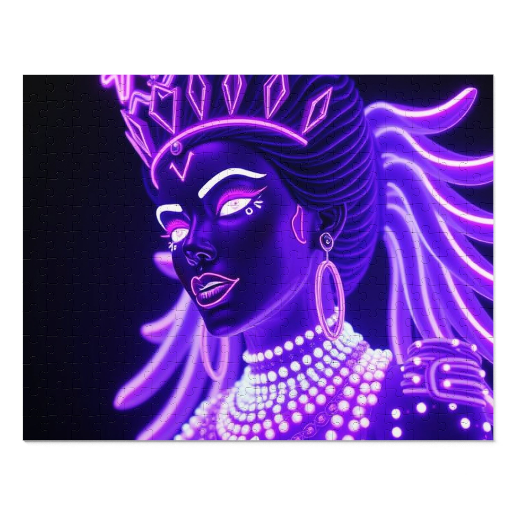 Thee Empress Jigsaw Puzzle with Tin