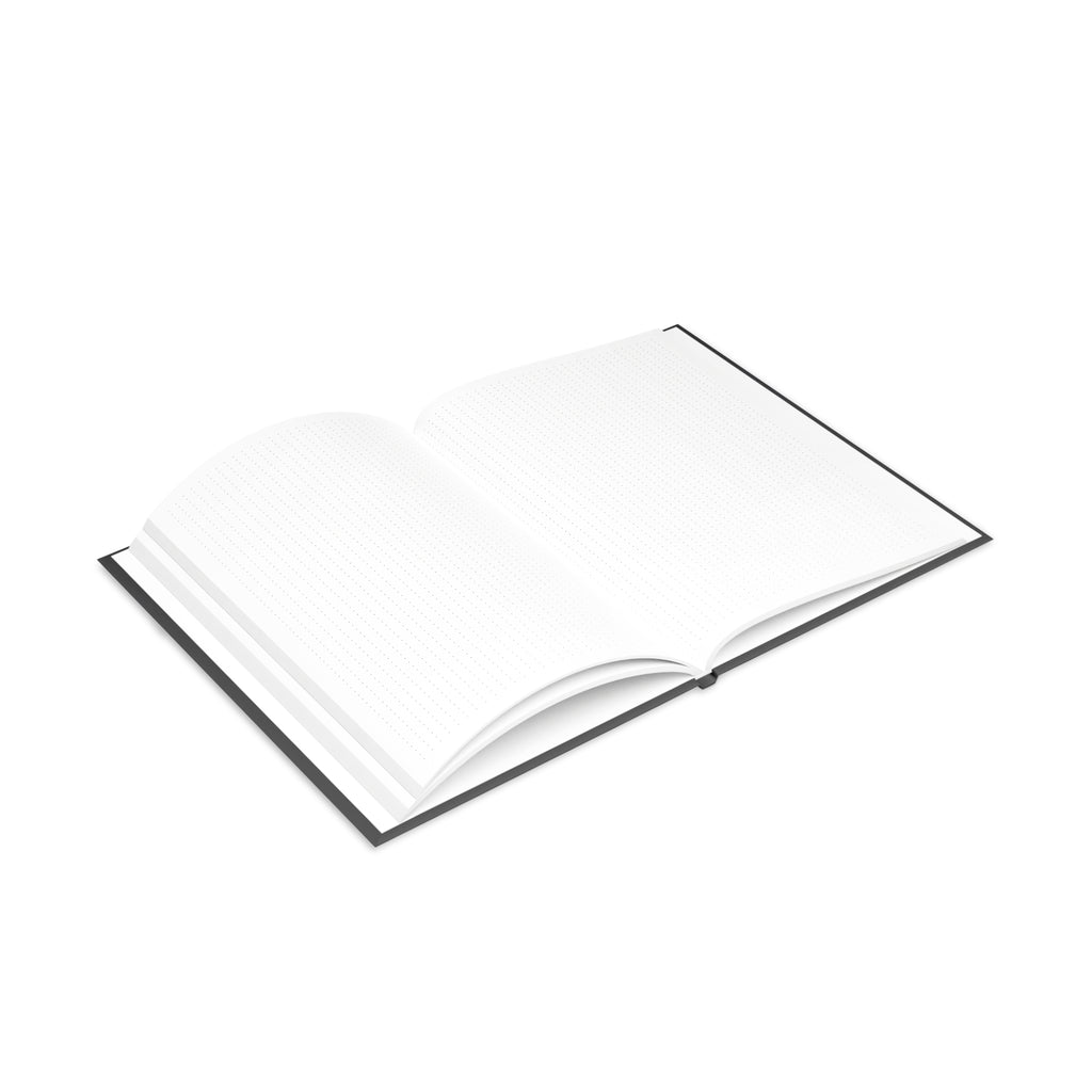Royal Aura: America Hardcover Notebook with Puffy Covers by Printify