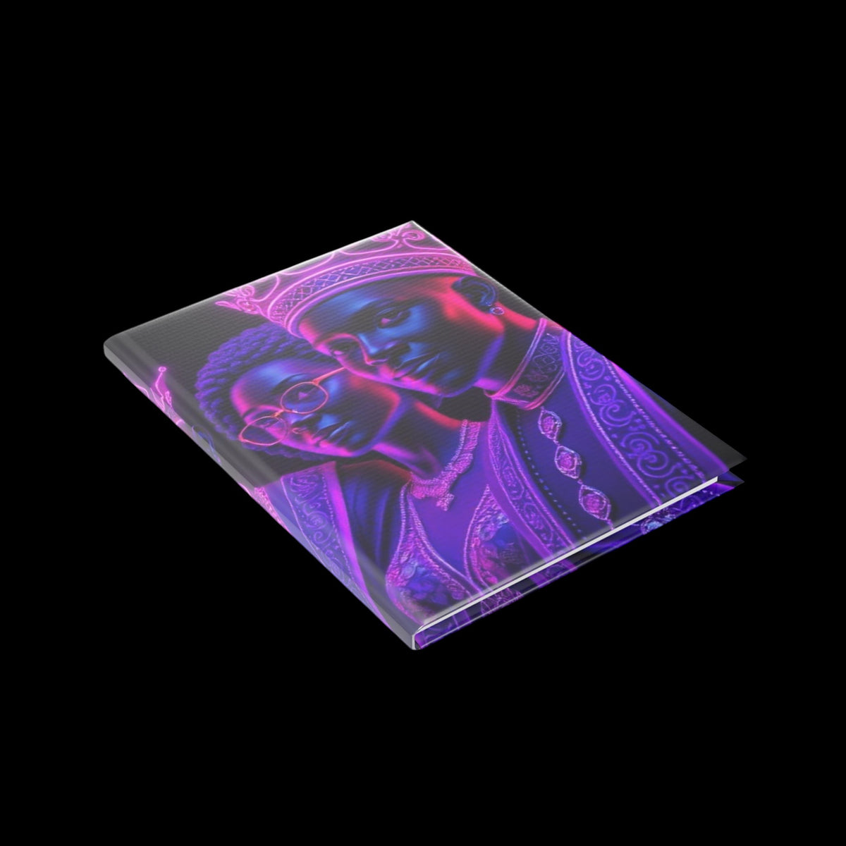 Royal Aura: Royal Family Hardcover Notebook with Puffy Covers - AetherLux.Shop