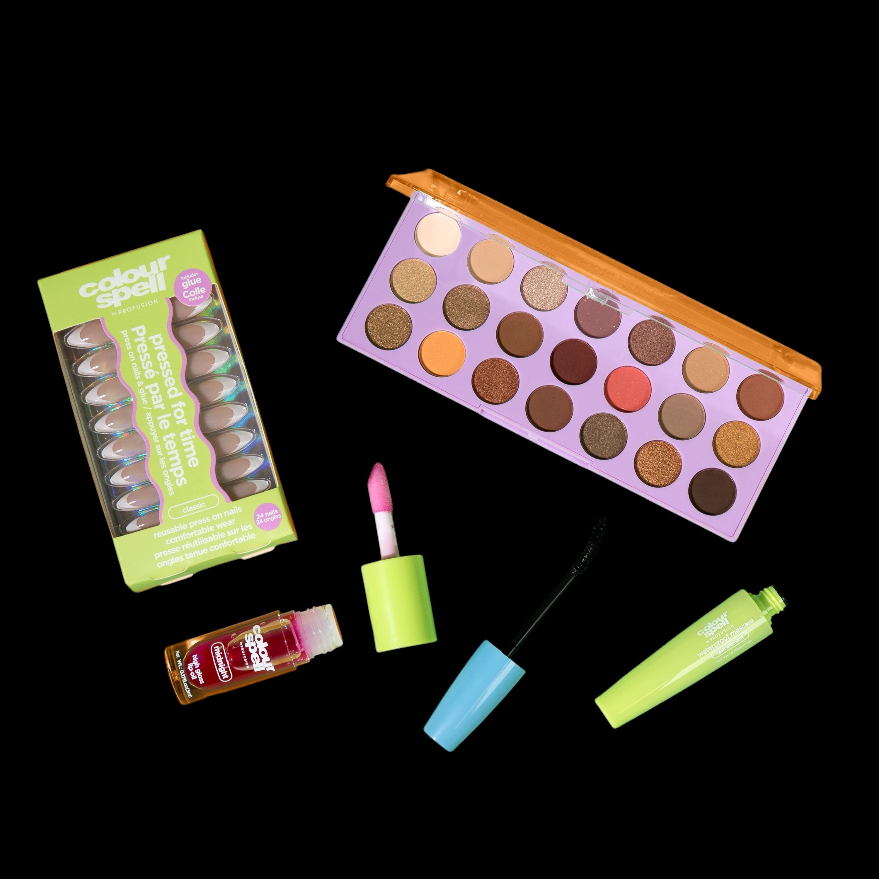 The It Girl Collection- Shadow, Mascara, Lip Oil & Nails by ColourSpell