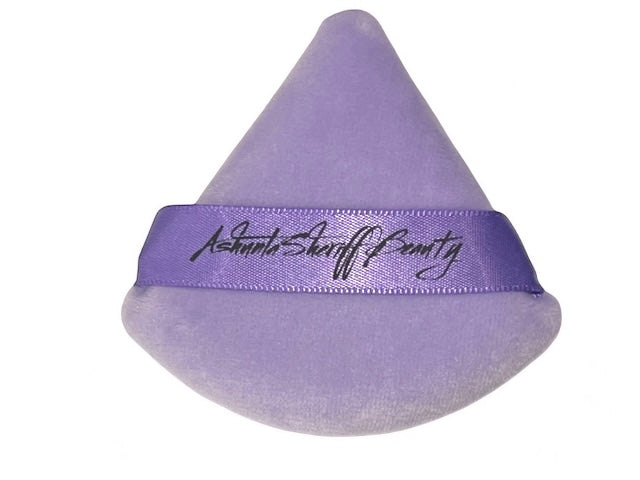 Ashunta Sheriff Beauty Velvet Hypoallergenic Ultra Soft Purple Puffs (3-Pack) by Ashunta Sheriff Beauty