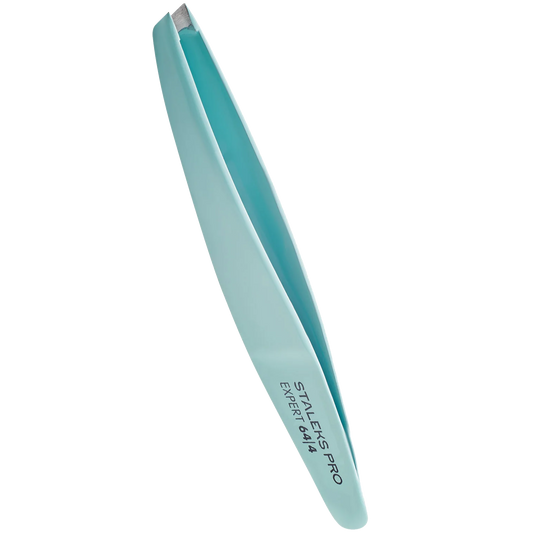 STALEKS PRO EXPERT 64 TYPE 4 EYEBROW TWEEZERS SLANT TE-64/4 - STALEKS™