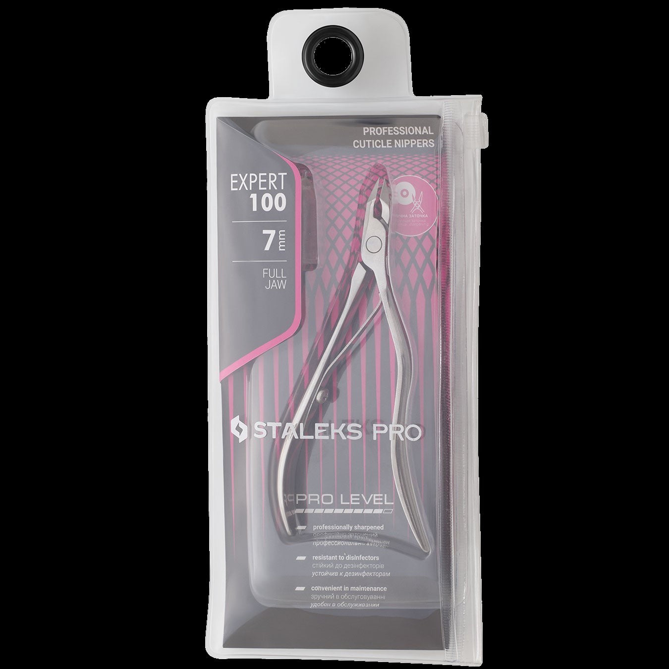 STALEKS Professional Cuticle Nippers Staleks Pro Expert Ne-100-7 by kvadrat store