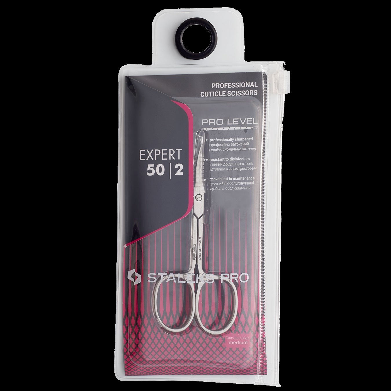 STALEKS PROFESSIONAL CUTICLE SCISSORS EXPERT 50 TYPE 2 SE-50/2- STALEKS™ by kvadrat store