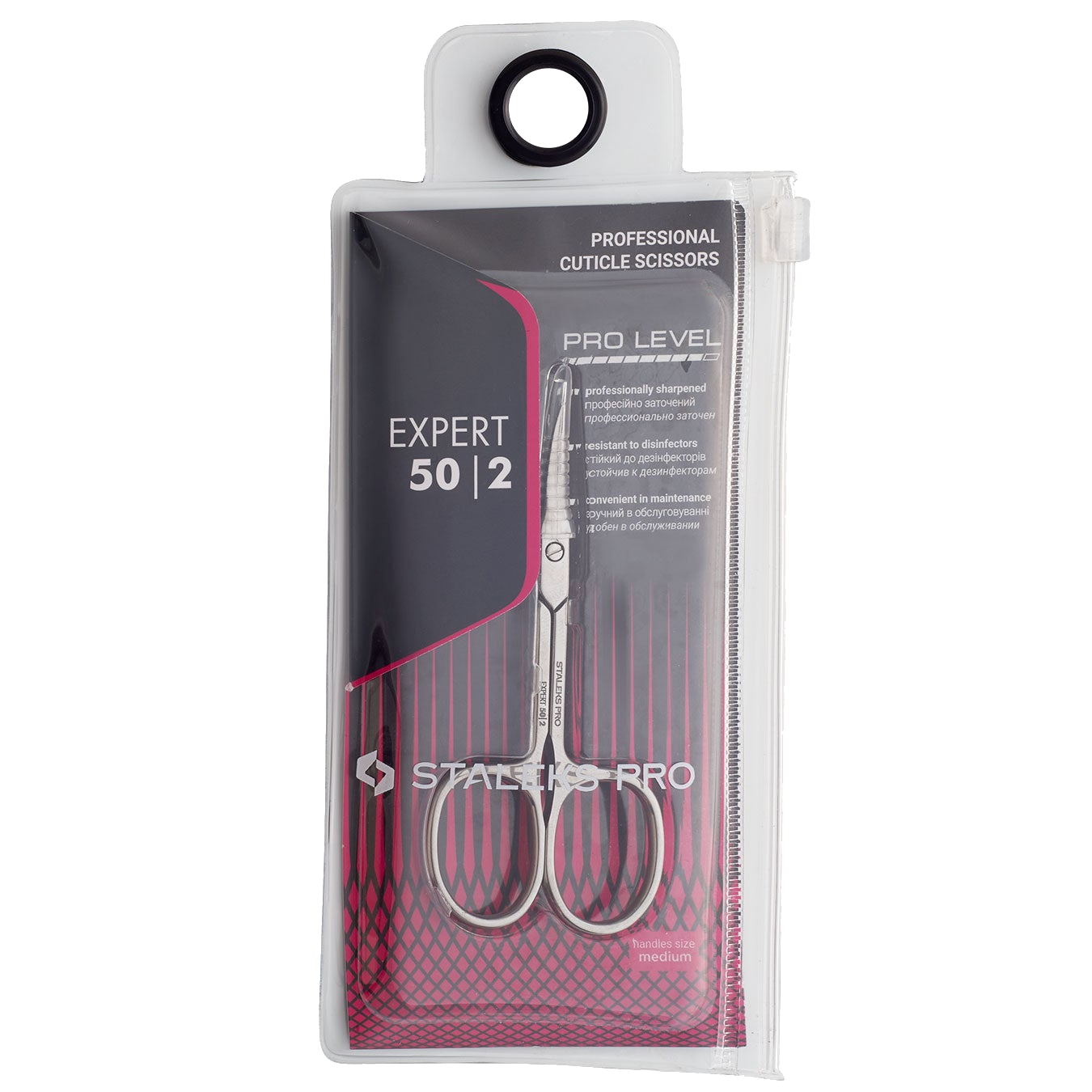 STALEKS PROFESSIONAL CUTICLE SCISSORS EXPERT 50 TYPE 2 SE-50/2- STALEKS™ by kvadrat store