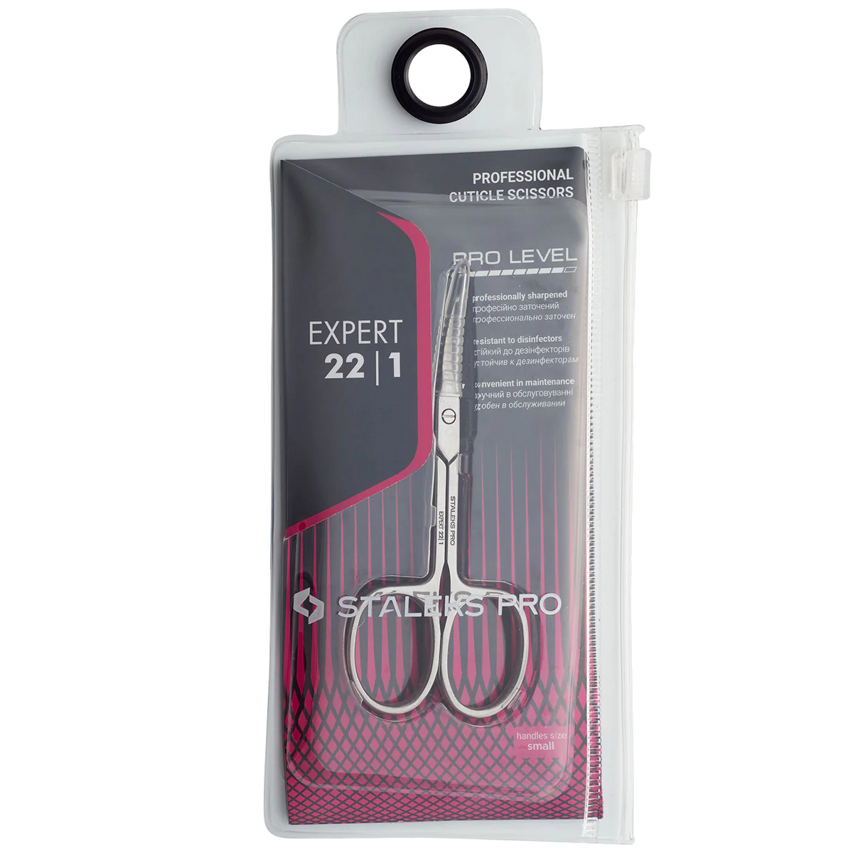 STALEKS PRO EXPERT 22 TYPE 1 CUTICLE SCISSORS SE-22/1 - STALEKS™ by kvadrat store