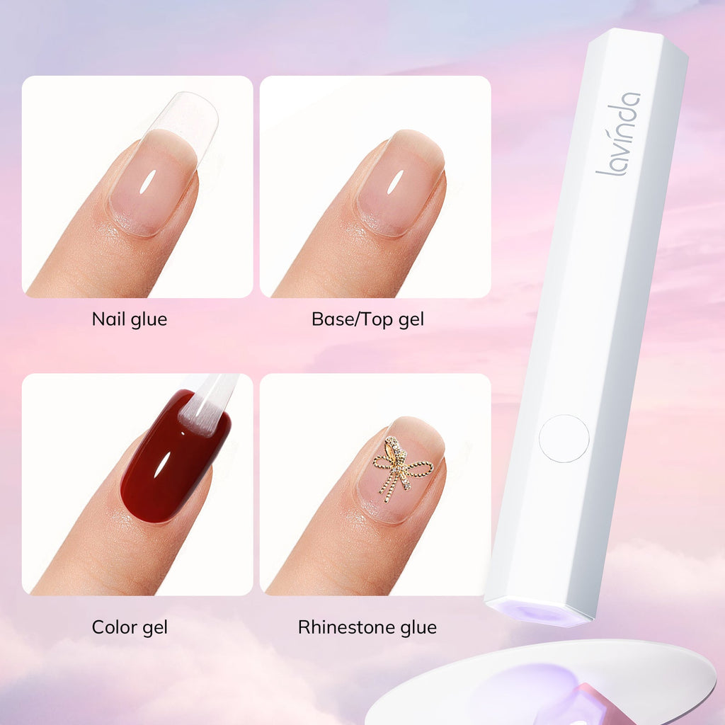 Handheld Mini Nail Light by Lavinda