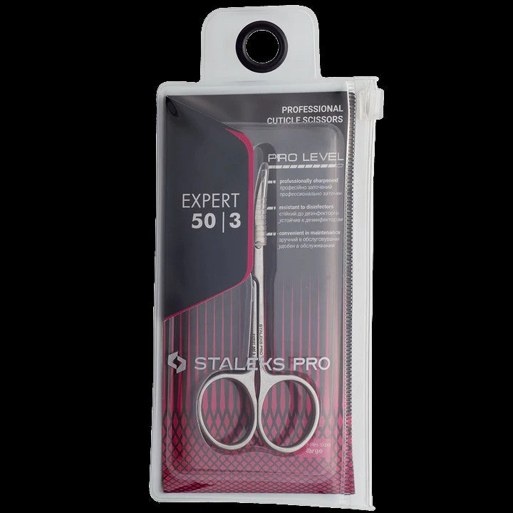 STALEKS PROFESSIONAL CUTICLE SCISSORS EXPERT 50 TYPE 3 SE-50/3- STALEKS™ by kvadrat store