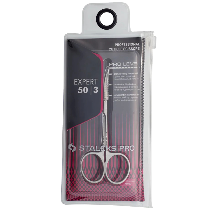 STALEKS PROFESSIONAL CUTICLE SCISSORS EXPERT 50 TYPE 3 SE-50/3- STALEKS™ by kvadrat store