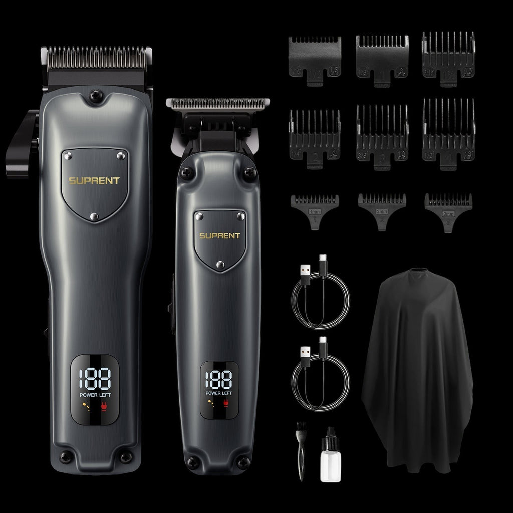 The Gray Shield Clipper and Trimmer Combo-Supplier-specific by SUPRENT US