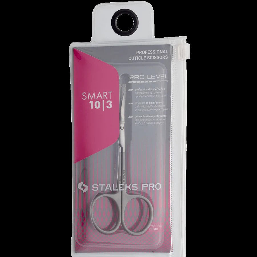 STALEKS SMART 10 TYPE 3 PROFESSIONAL CUTICLE SCISSORS SS-10/3 STALEKS™ by kvadrat store
