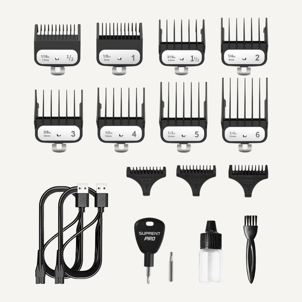The Black Obsidian Clipper and Trimmer Set-Supplier-specific by SUPRENT US