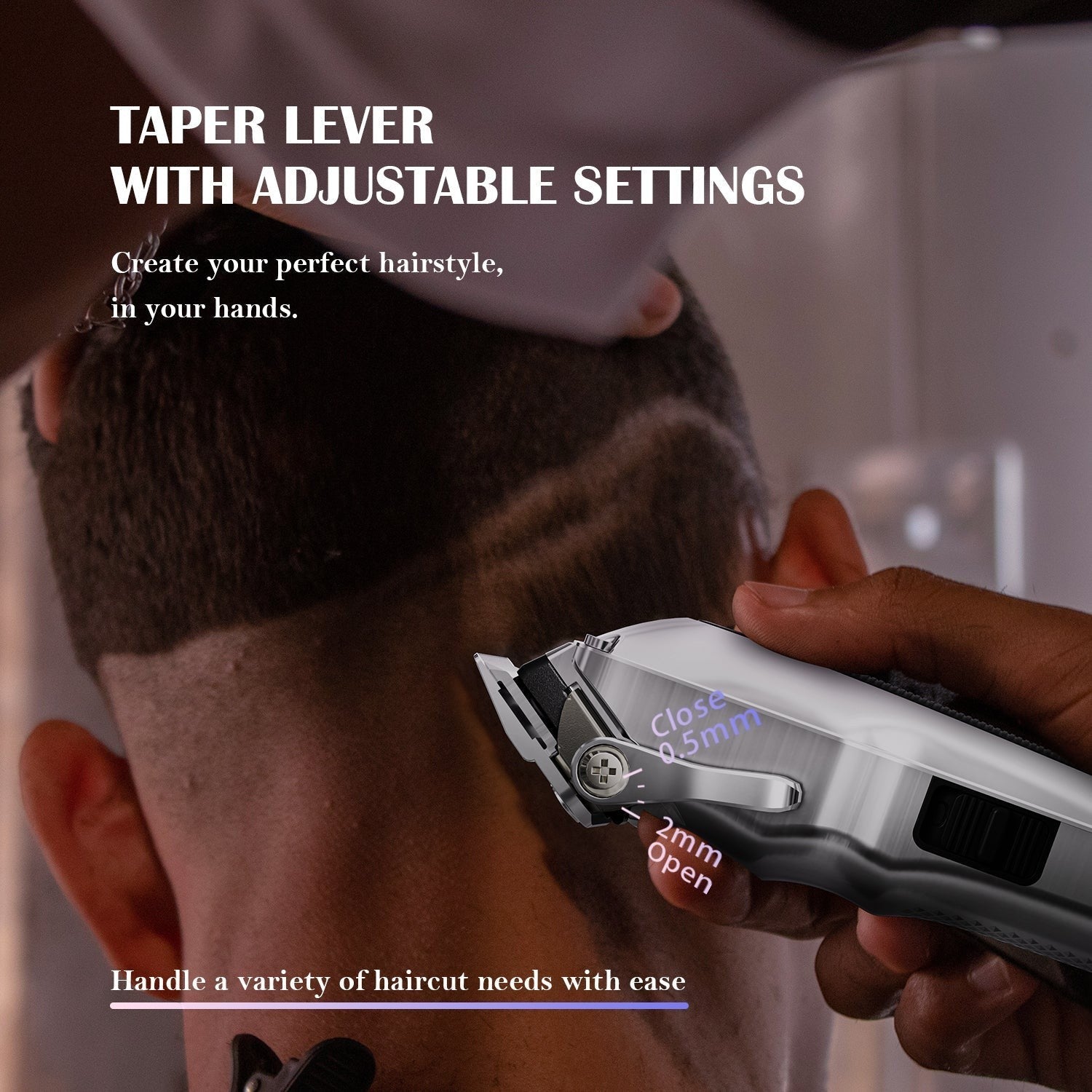 The Black Obsidian Professional Clipper and Trimmer Set - HC776SX by SUPRENT US
