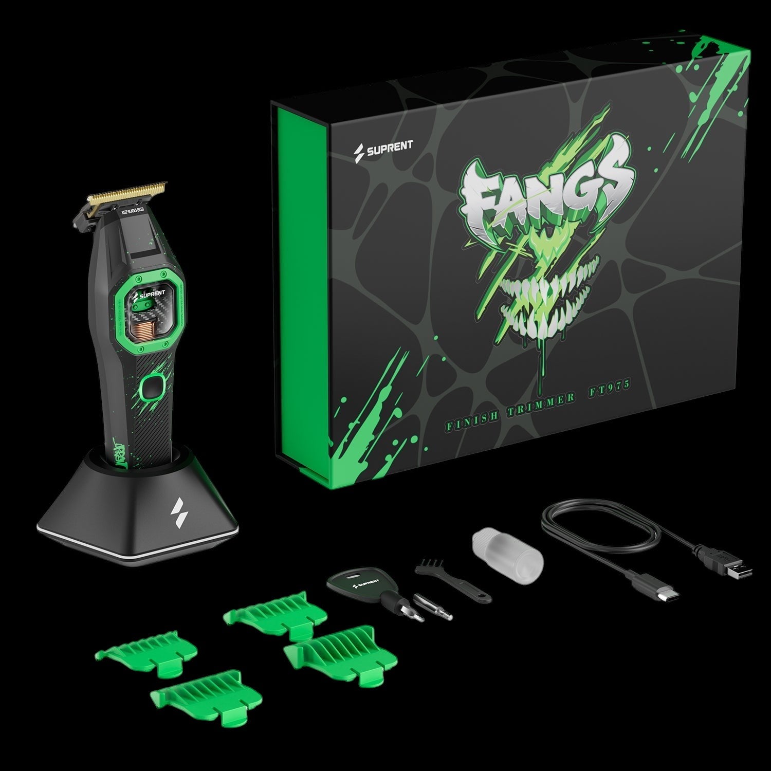 The Fangs V10 Vector Motor Hair Trimmer by SUPRENT US