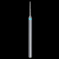 DIAMOND NAIL DRILL BIT, "NEEDLE", BLUE, HEAD DIAMETER 1/10MM (FA80B010/10) - STALEKS™ by kvadrat store
