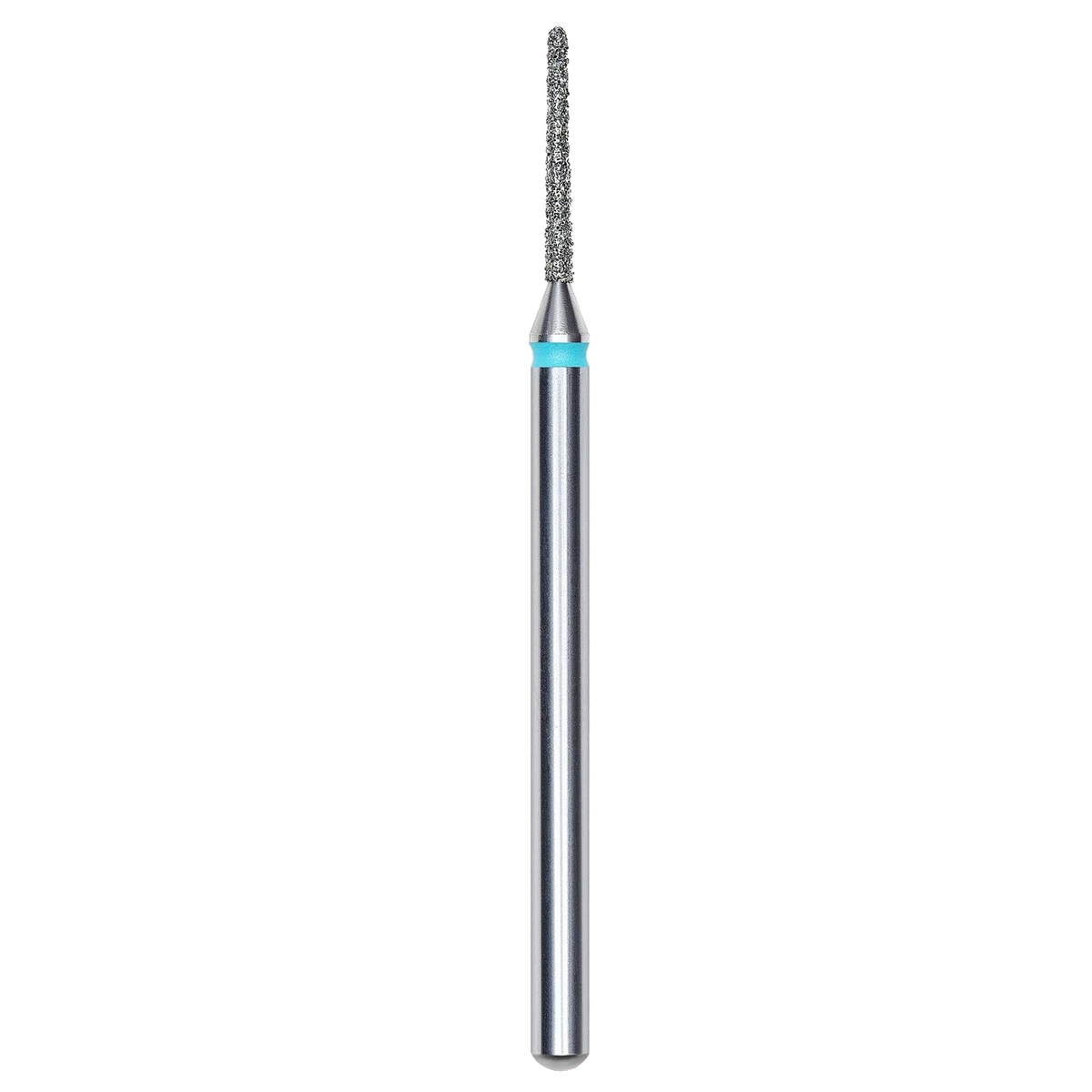 DIAMOND NAIL DRILL BIT, "NEEDLE", BLUE, HEAD DIAMETER 1/10MM (FA80B010/10) - STALEKS™