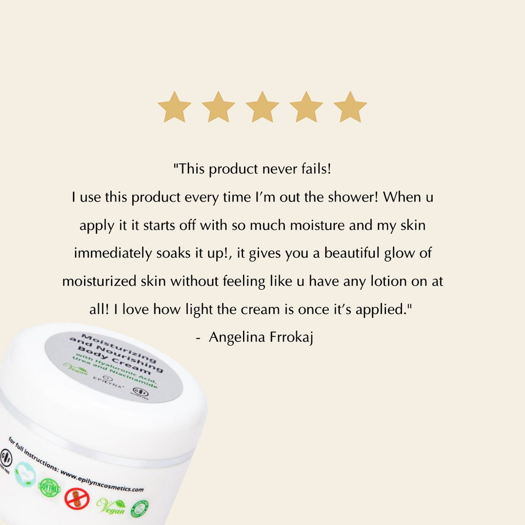 Skin Relief Body Cream – Soothing, Hydrating, Vegan & Gluten-Free by EpiLynx