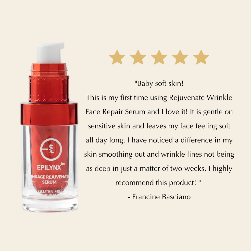 Enriching Ageless Rejuvenate Face Serum – Hydrating, Firming & Vegan (Gluten-Free, Mature Skin Friendly) by EpiLynx