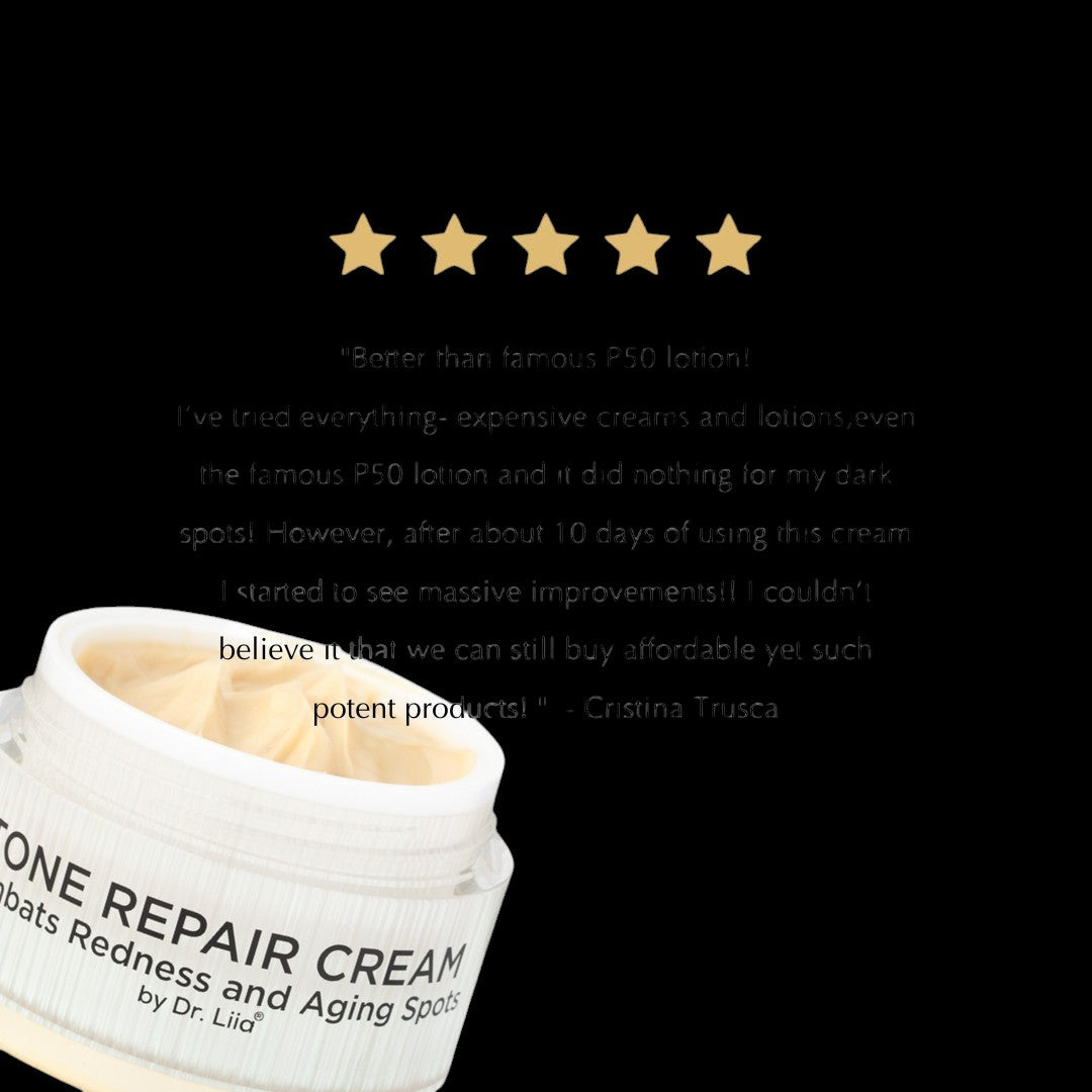 Brightening Vitamin C & Tone Repair Cream Set – Vegan, Gluten-Free Dark Spot & Hyperpigmentation Duo by EpiLynx