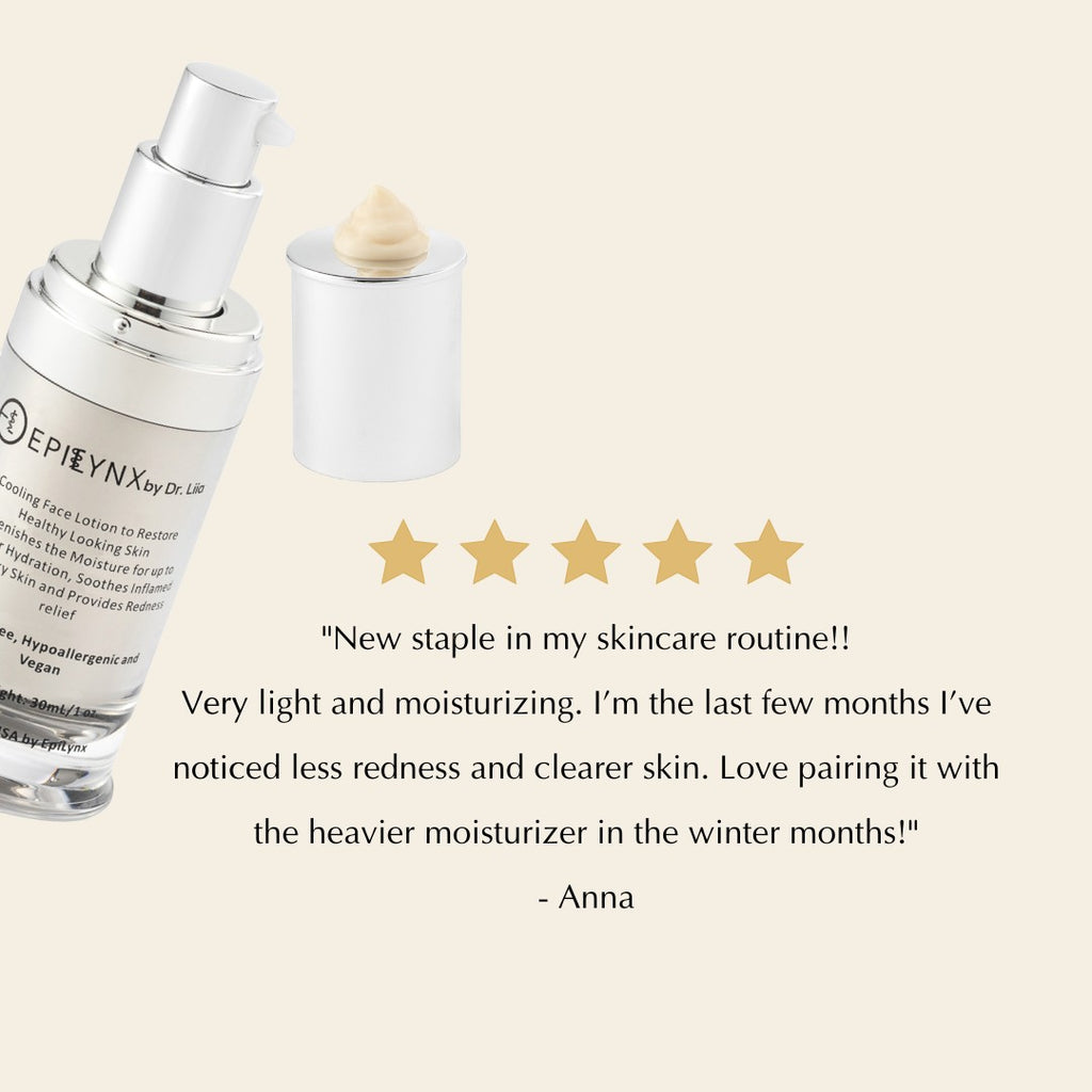 Lightweight Face Moisturizer for Sensitive & Dry Skin – Calming & Hydrating by EpiLynx