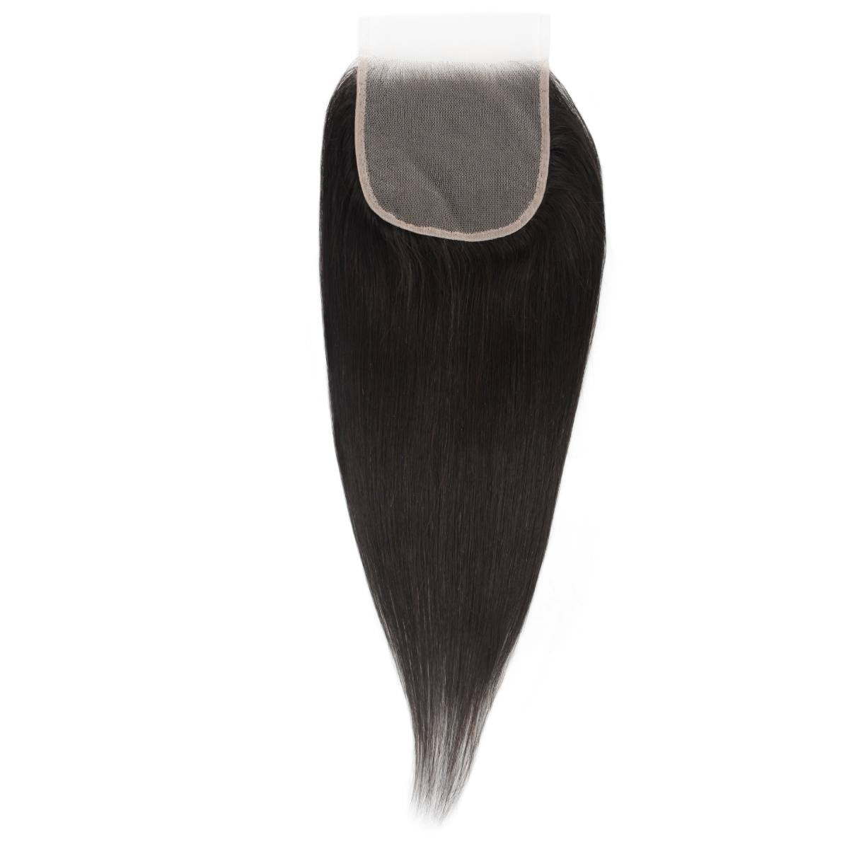 Straight 5x5 Transparent Lace Human Hair Closure by Private Label