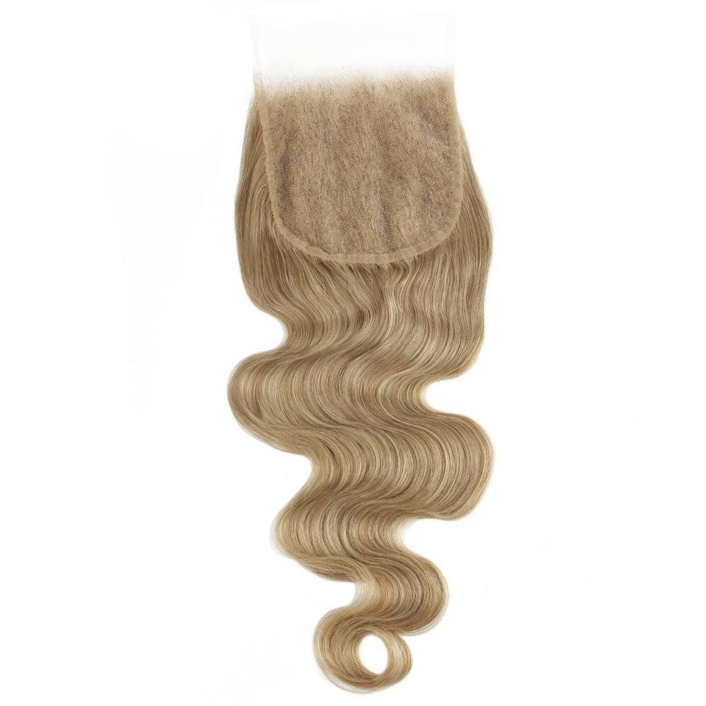 Honey Blonde Body Wave 5x5 HD Lace Human Hair Closure by Private Label