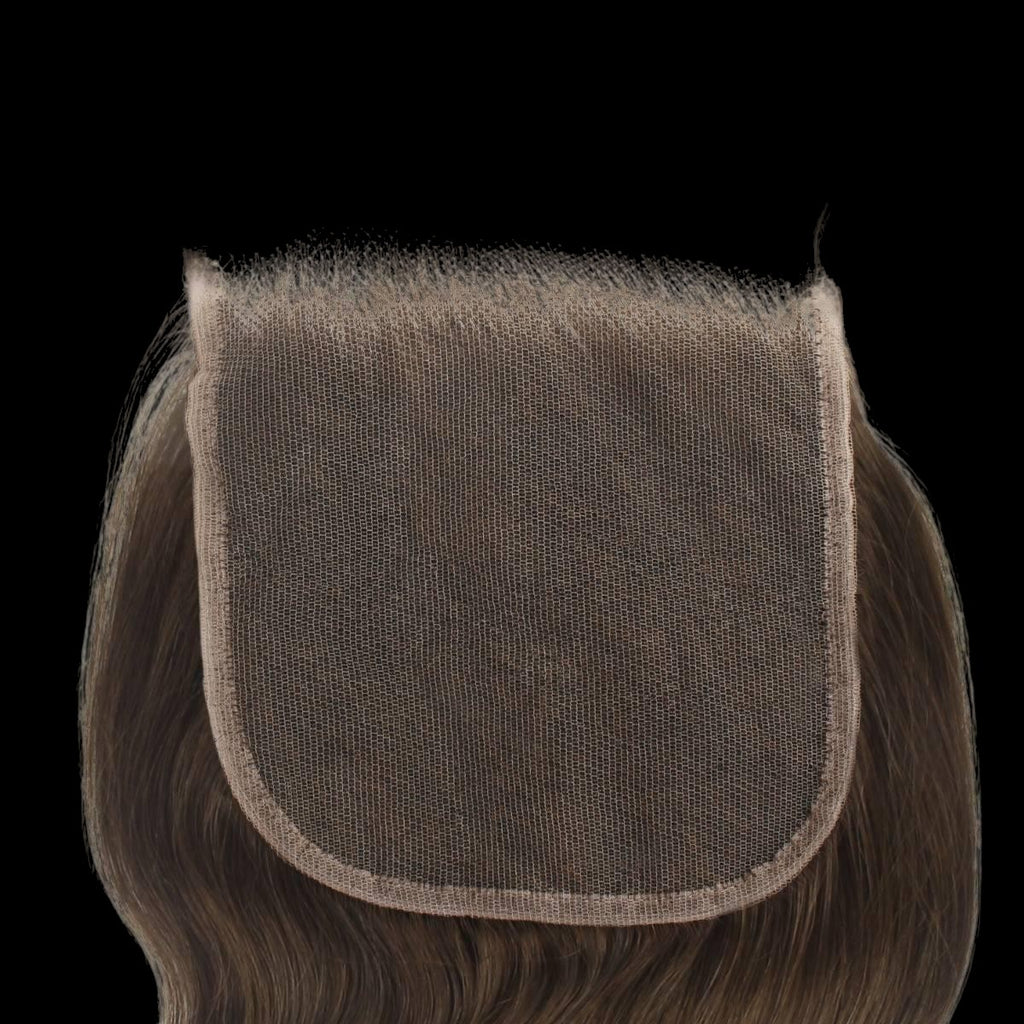 Medium Brown Body Wave 5x5 HD Lace Human Hair Closure by Private Label