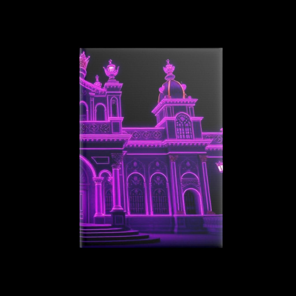 Royal Aura: Royal Palace Hardcover Notebook with Puffy Covers by Printify