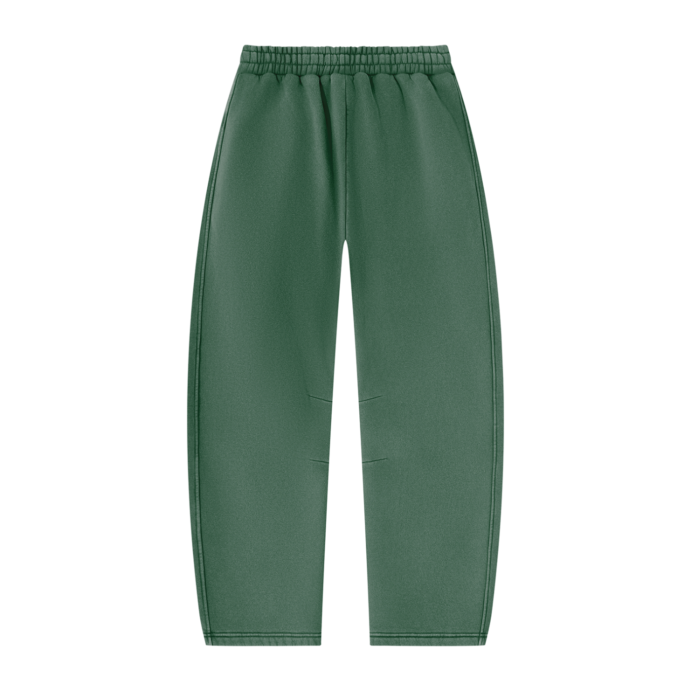 Unisex Vintage Wash Barrel Leg Fleece Sweatpants
