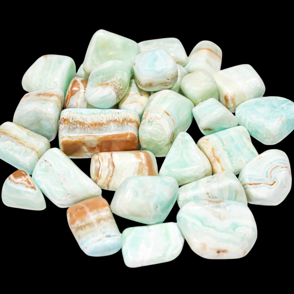 Caribbean Calcite Tumbled Pocket Stone