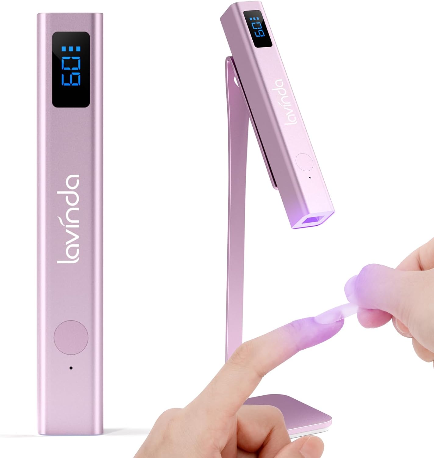 Handheld Mini Nail Light by Lavinda