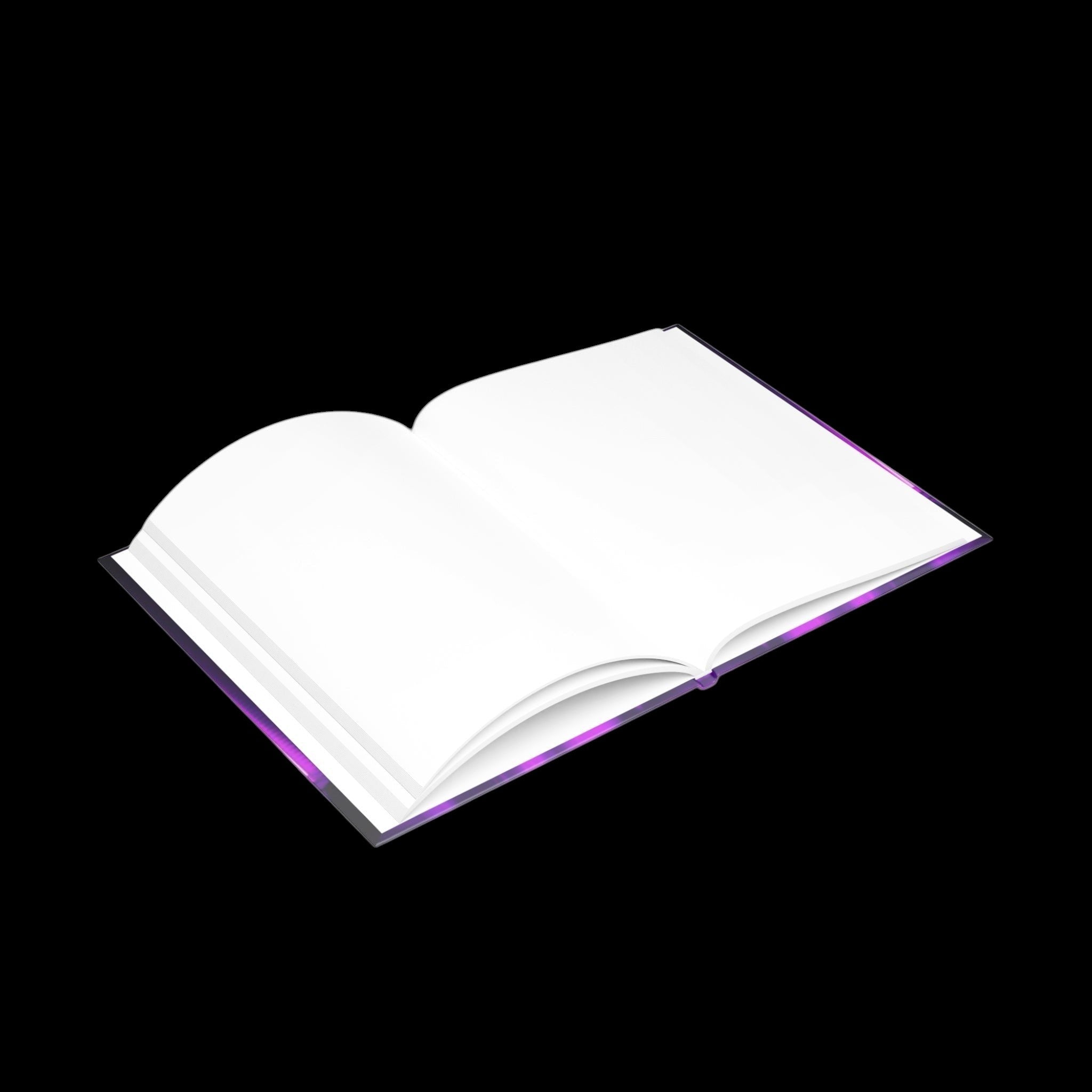 Royal Aura: Front Room Hardcover Notebook with Puffy Covers by Printify