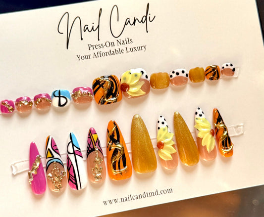 MP38 - Handmade Gel Mani & Pedi Set
