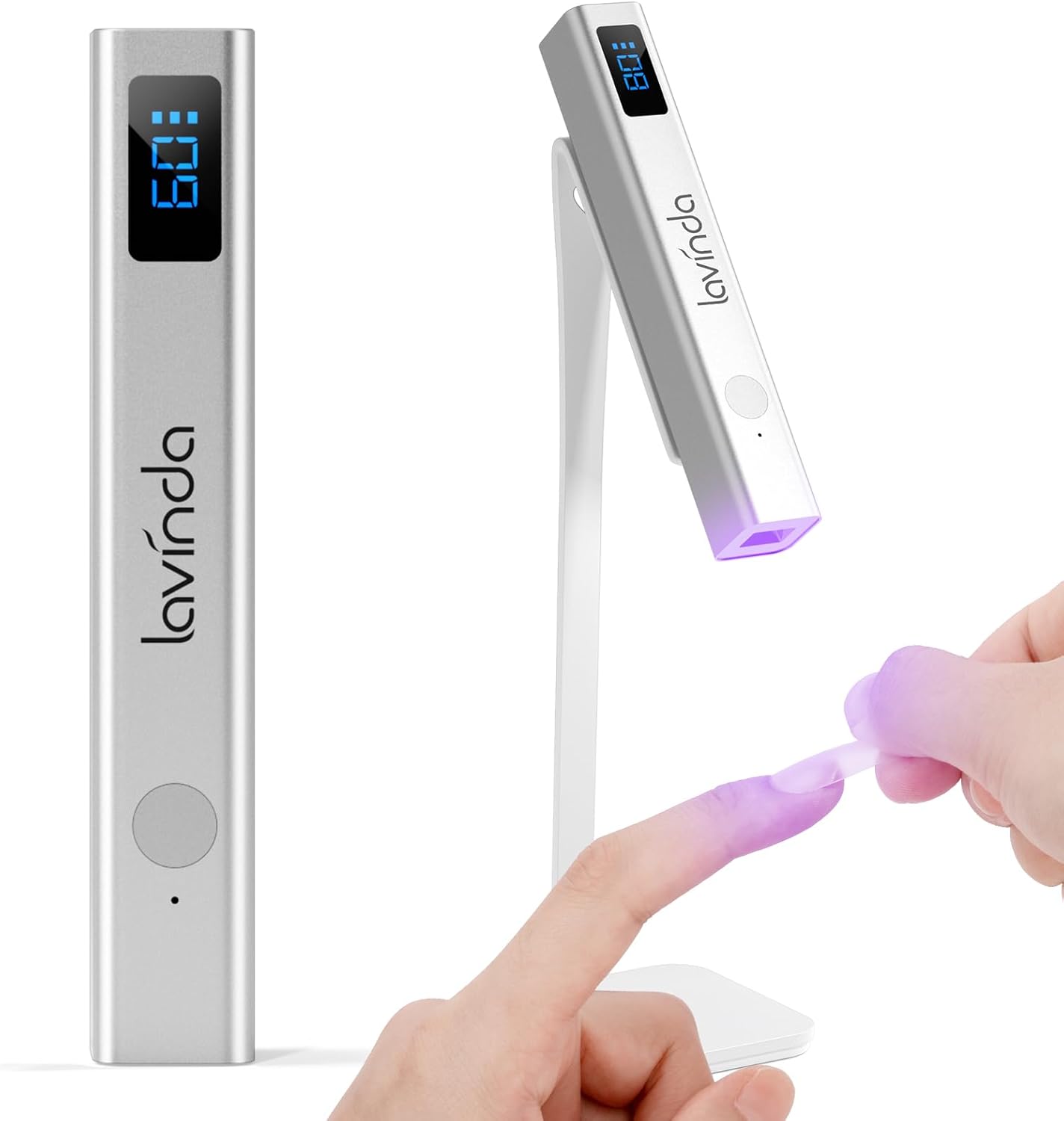 Handheld Mini Nail Light by Lavinda