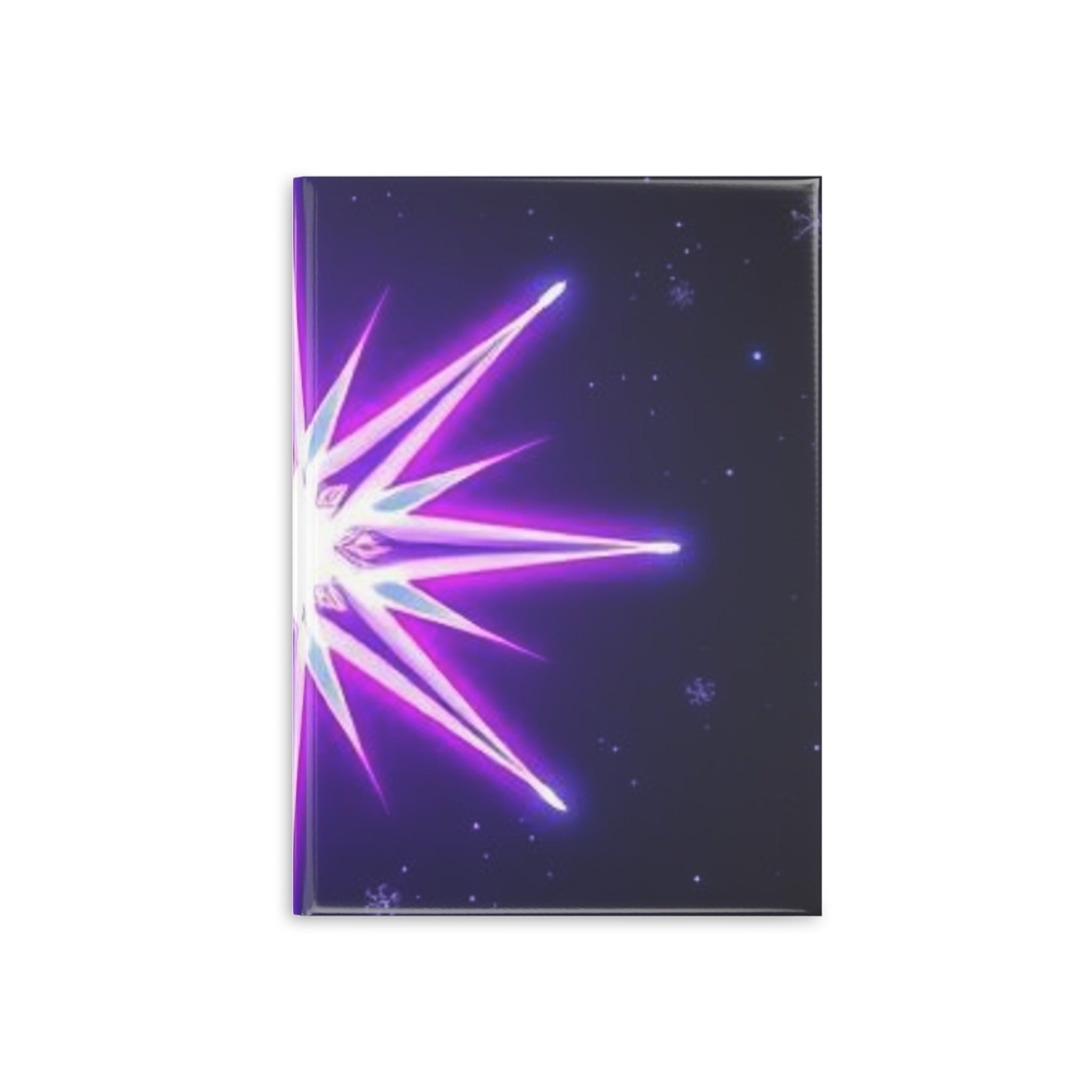 Royal Aura: Yule Star Glow Hardcover Notebook with Puffy Covers