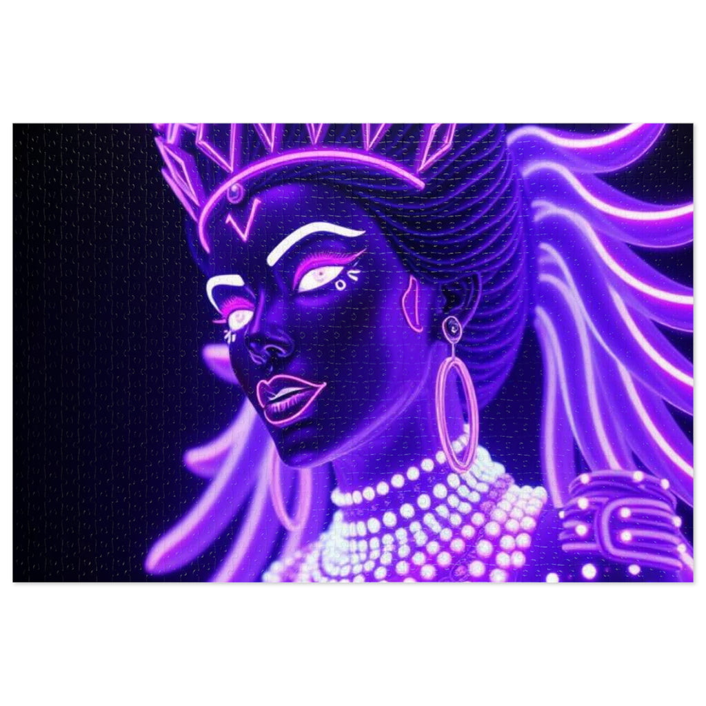 Thee Empress Jigsaw Puzzle with Tin