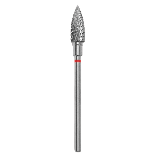 CARBIDE NAIL DRILL BIT, "FlAME", RED, HEAD DIAMETER 5/13.5MM (FT10R050/13.5) (№75) - STALEKS™