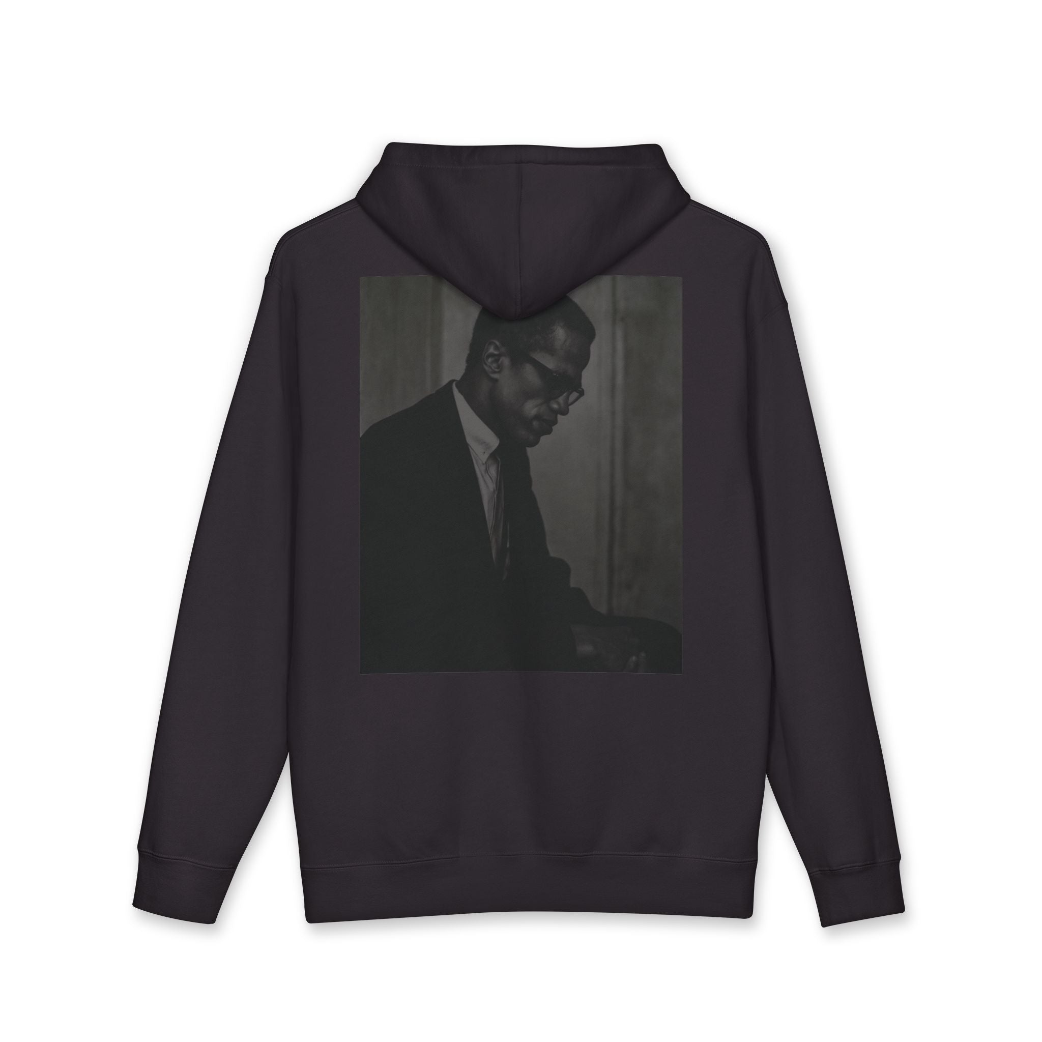 Hoodie — "Black History 365" Pullover Hooded Sweatshirt with Vintage Portrait