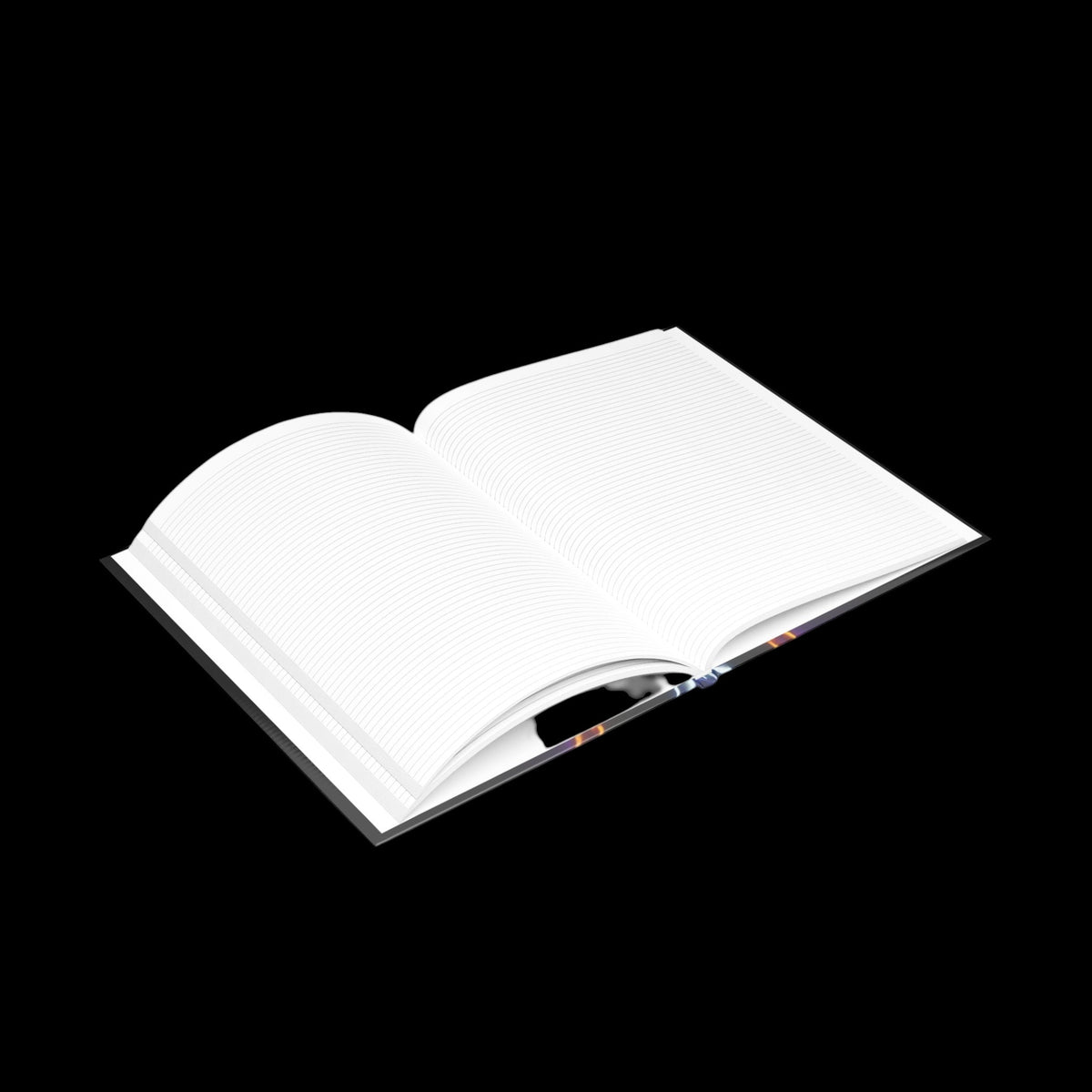 Royal Aura: Lone Wolf Hardcover Notebook with Puffy Covers - AetherLux.Shop