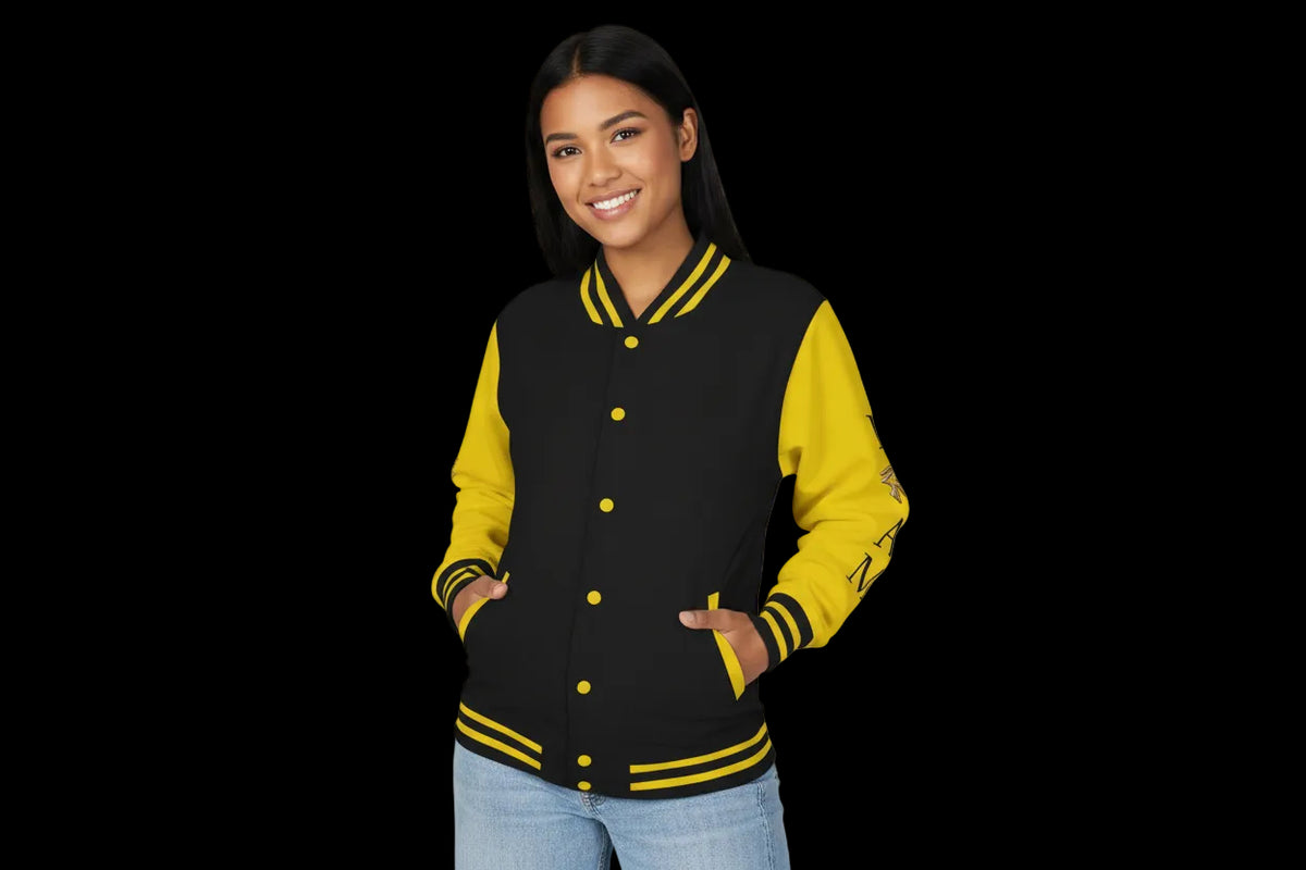 I Am That I Am Ankh Letterman Jacket - AetherLux.Shop