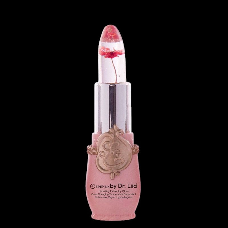 Color-Changing Flower Lip Gloss – Vegan, Gluten-Free, Hydrating Lip Balm by EpiLynx