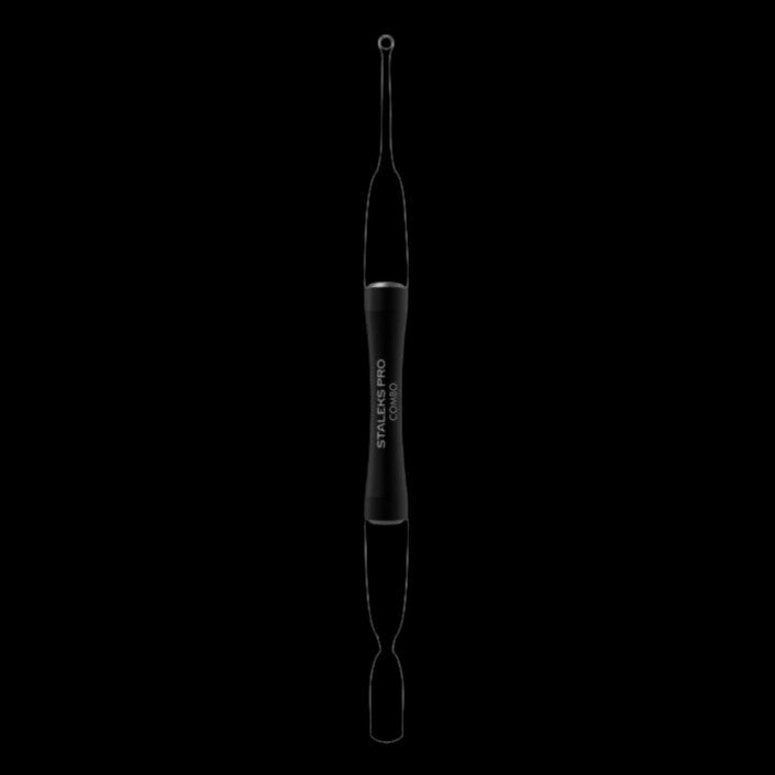 Handle Of The Pusher Black Combo UNIQ 10b For Replaceable Working Parts -STALEKS by kvadrat store