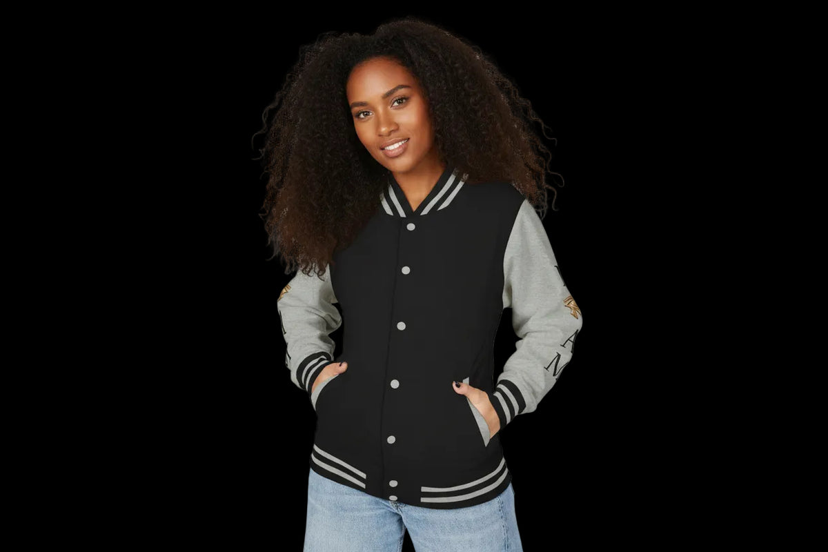 I Am That I Am Ankh Letterman Jacket - AetherLux.Shop