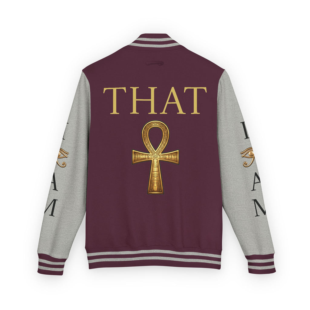 I Am That I Am Ankh Letterman Jacket