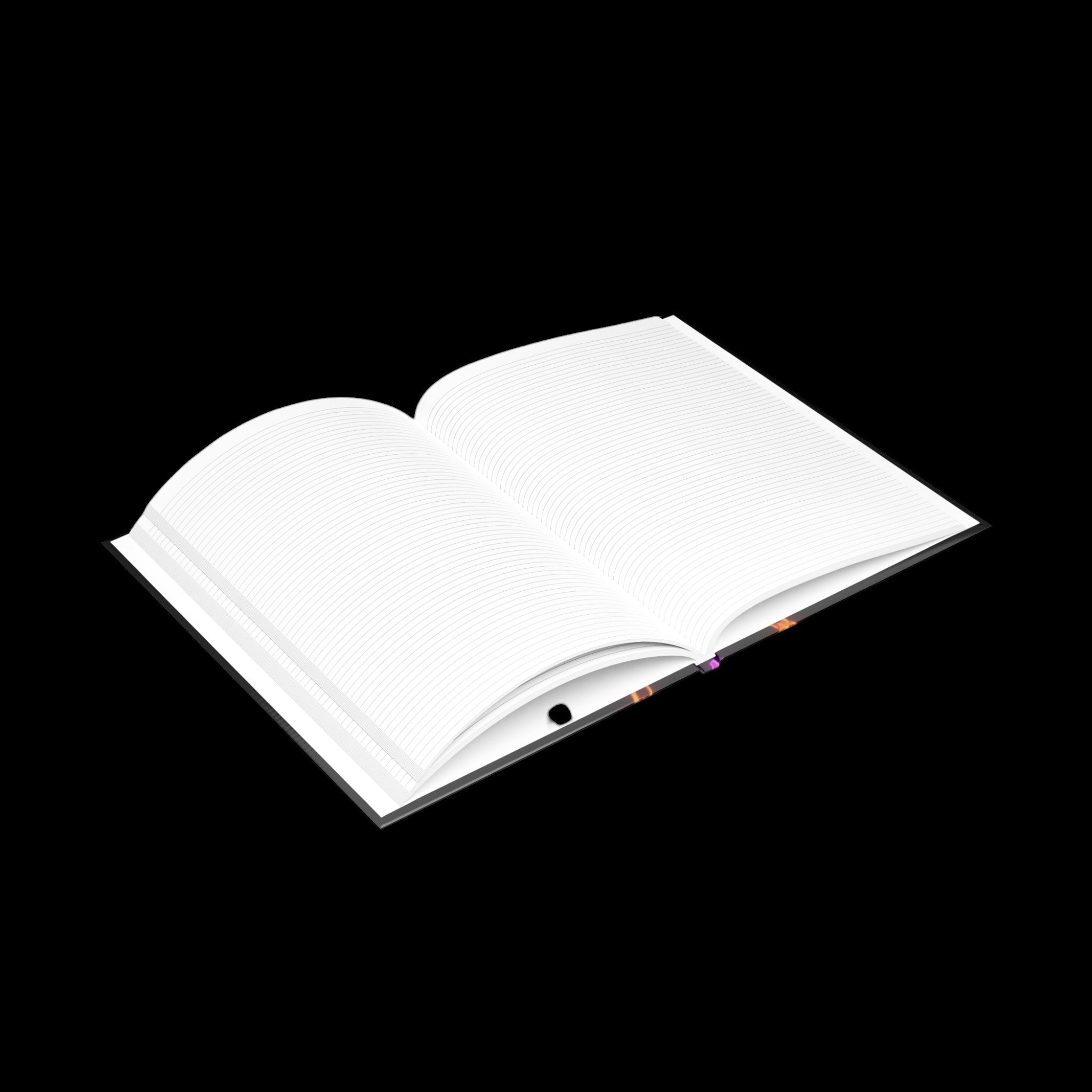 Royal Aura: The Goat Hardcover Notebook with Puffy Covers by Printify